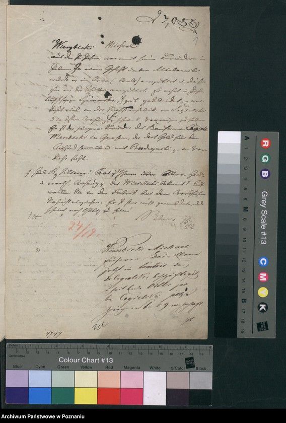 Obraz 4 z jednostki "A. betr. den Michael von Wierzbicki"