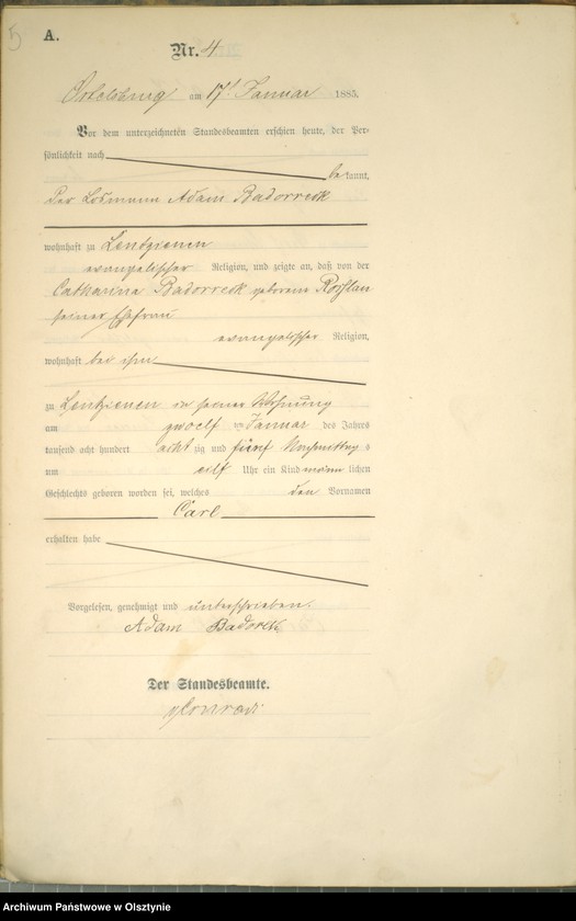 image.from.unit.number "Geburts-Haupt-Register Nr 1 - 94"