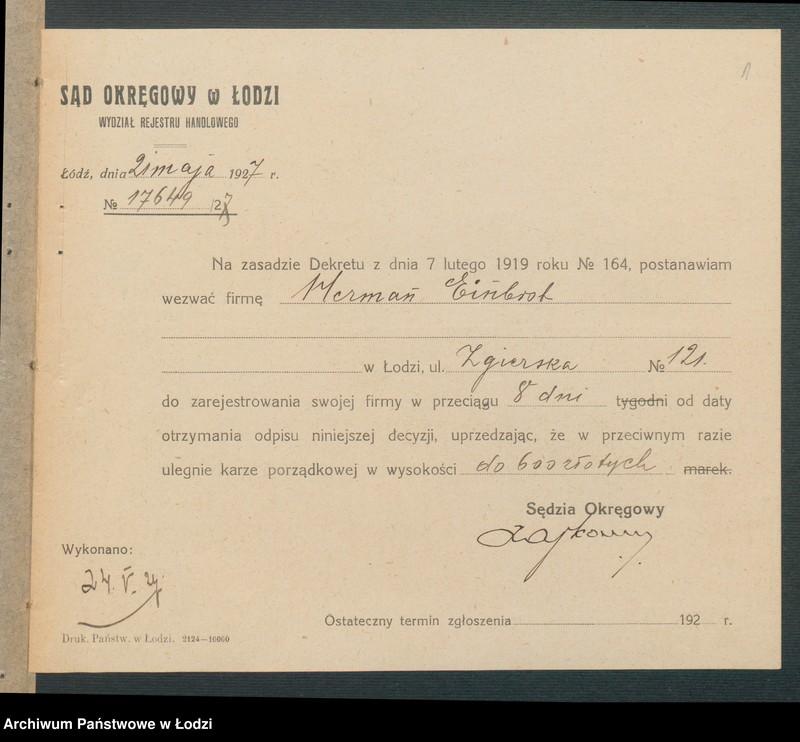 Obraz 3 z jednostki "Herman Einbrot- ogrodnictwo"