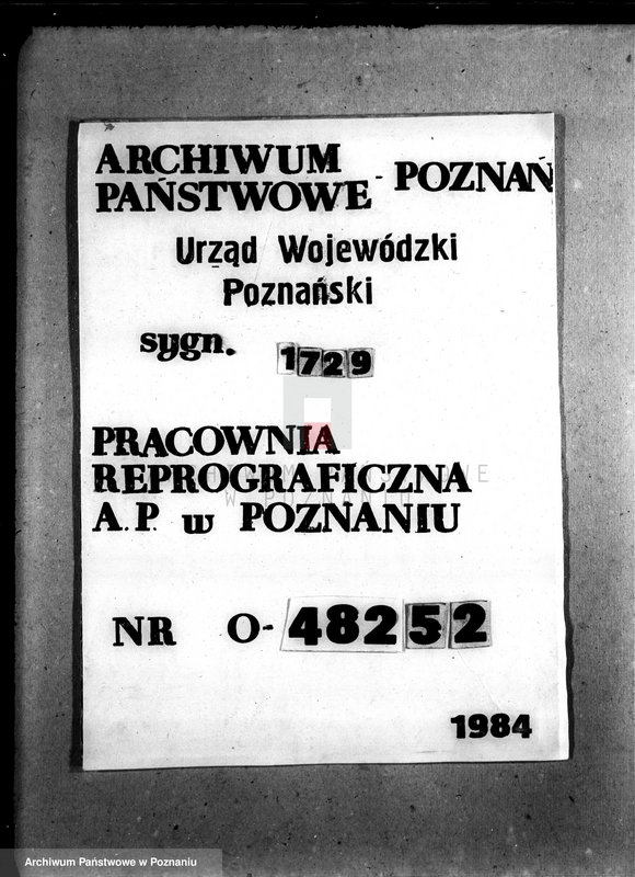 Obraz 1 z jednostki "/Sprawy patronatu domeny Czermin nad kościołem w Czerminie/"