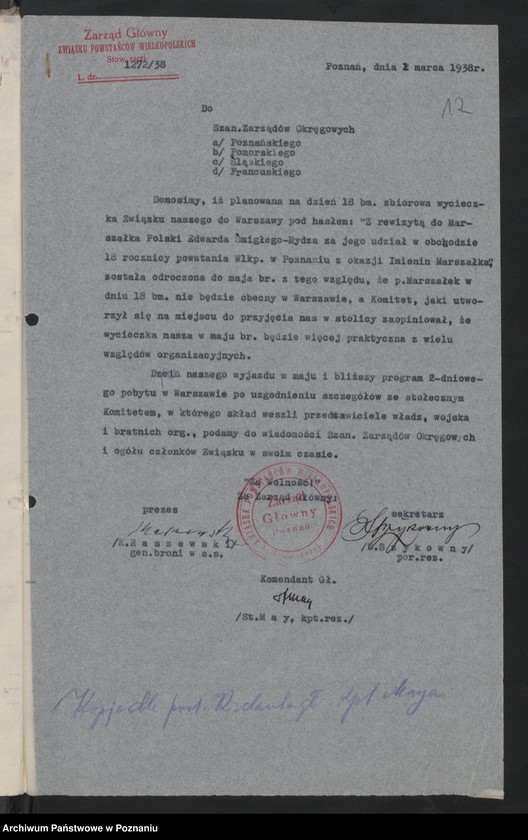 image.from.unit.number "Akta Komendanta Głównego Związku Powstańców Wielkopolskich."