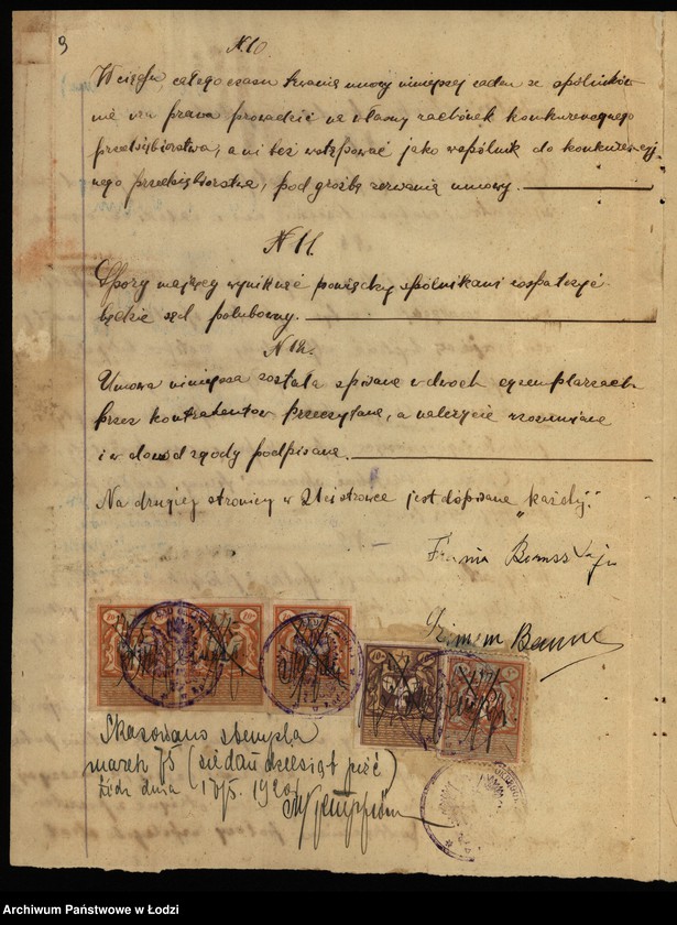 Obraz 11 z jednostki "Frania Bornstein i Szymon Baum – konfekcja męska i sprzedaż garderoby"