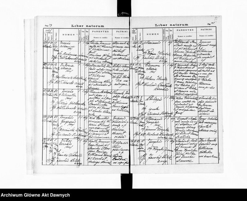 image.from.unit.number "Parafia: Lwów, parafia św. Anny. Dekanat: Lwów. Księga metrykalna urodzeń, ślubów i zgonów dla całej parafii."