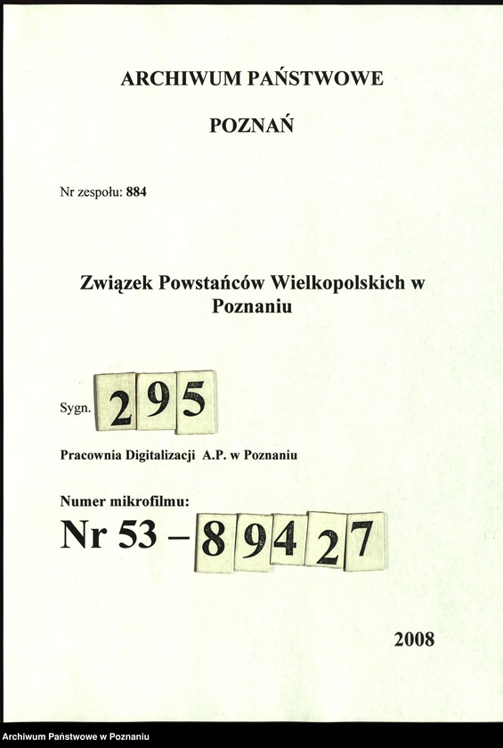Obraz 1 z jednostki "Koło Ostrów akta sądu honorowego sprawie Walenty Szczodrowski i Andrzej Kałużny."