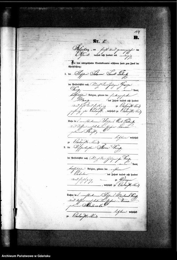 image.from.unit.number "Księga małżeństw"