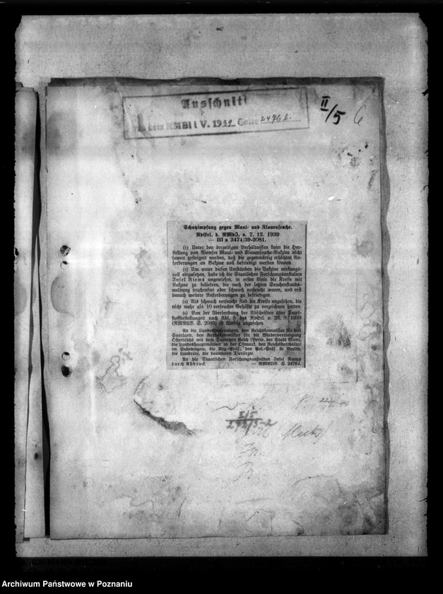 Obraz 10 z jednostki "Maul - und Klauenseuche"