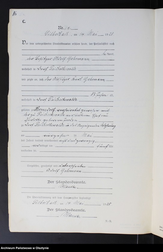 image.from.unit.number "Sterbe-Neben-Register Nr 1 - 28"