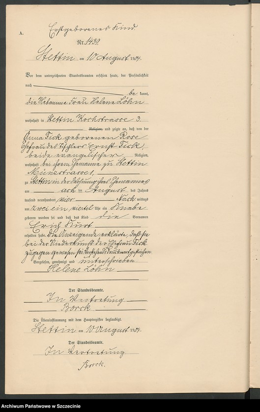 image.from.unit.number "Geburts-Register (Neben-Register) Band IV"