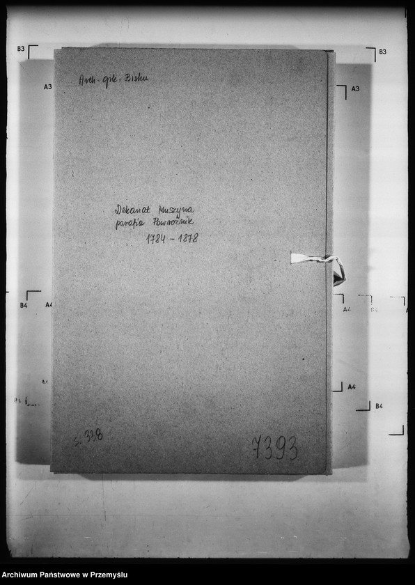 Obraz 4 z jednostki "[Kopie ksiąg metrykalnych parafii Powroźnik (dekanat Muszyna)]"