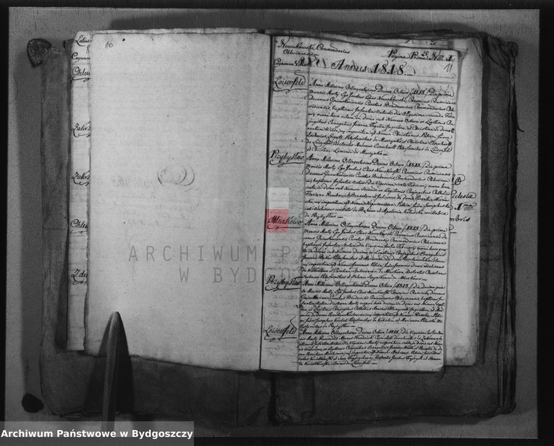 image.from.unit.number "Duplicate der Kirchenbücher von Chlewisk"