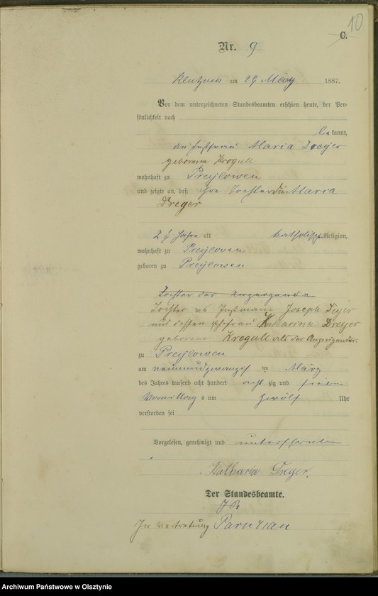 image.from.unit.number "Sterbe-Haupt-Register Nr 1 - 33"