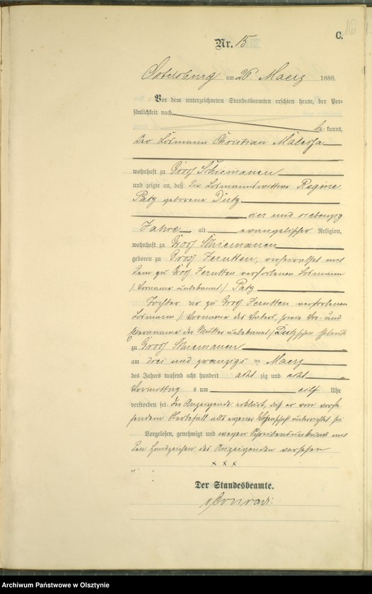 image.from.unit.number "Sterbe-Haupt-Register Nr 1 - 75"