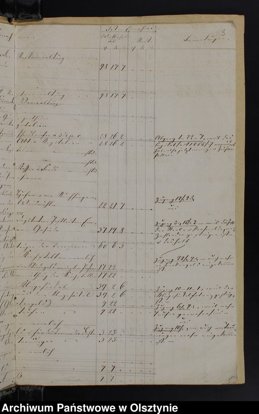 image.from.unit.number "Extract aus der Jahres Rechnung der Kirchen Kasse zu Silberbach"