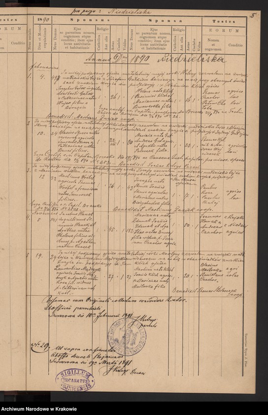 image.from.unit.number "Księga małżeństw parafii Szczurowa"