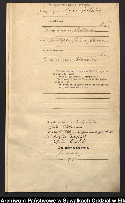 image.from.unit.number "Heirats=Haupt=Register des Königlichen Preussischen Stande-Amtes Nikolaiken Kreis Sensburg"