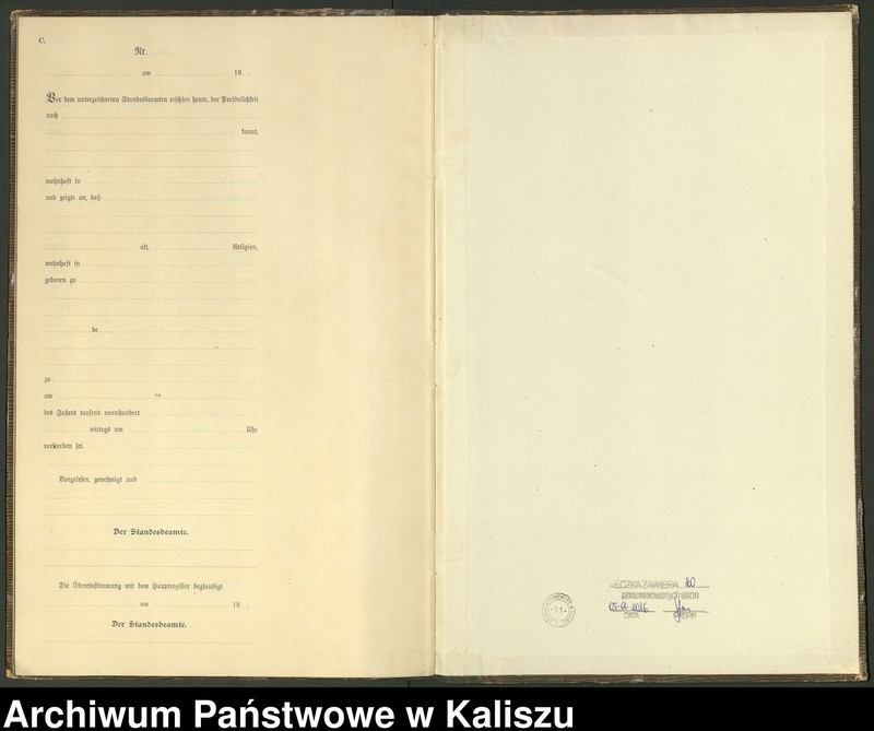 Obraz 14 z jednostki "[Księga zgonów]"