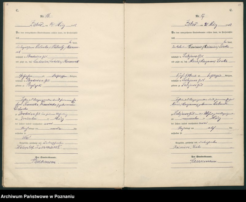 Obraz 11 z jednostki "Sterbe-Haupt-Register"