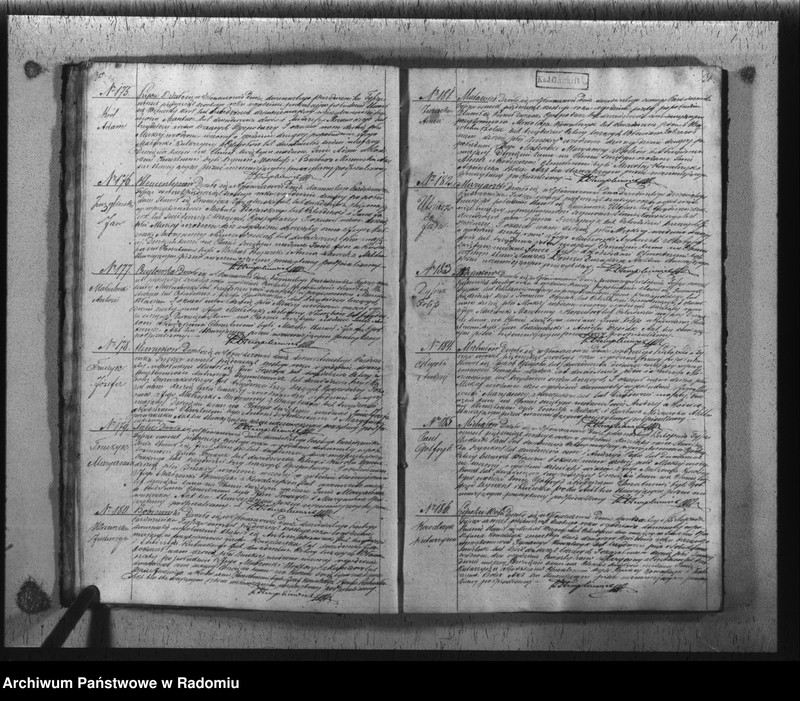 image.from.unit.number "[Duplikat akt urodzonych, zaślubionych i zmarłych parafii rzym.-kat. Głowaczów]"