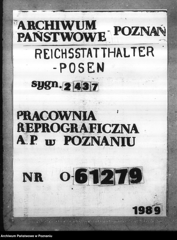 Obraz 1 z jednostki "Statistische Angaben der Oberschulen"