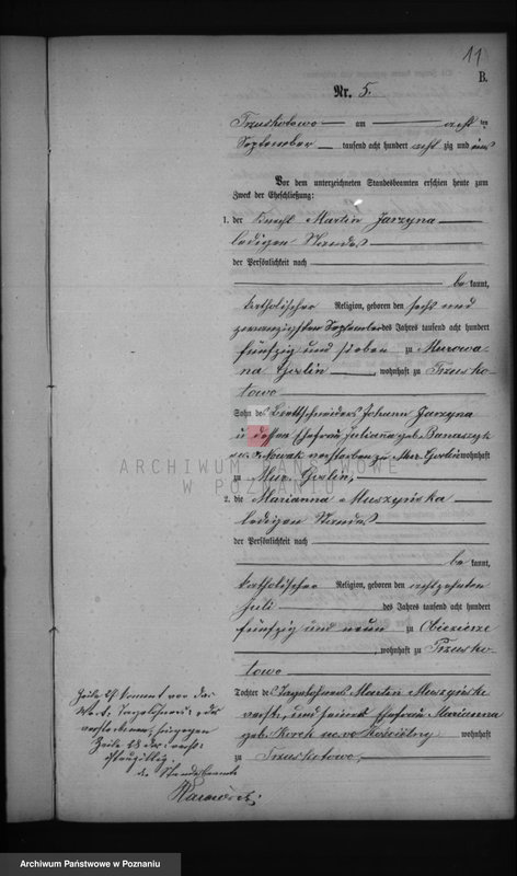 image.from.unit.number "Księga małżeństw"