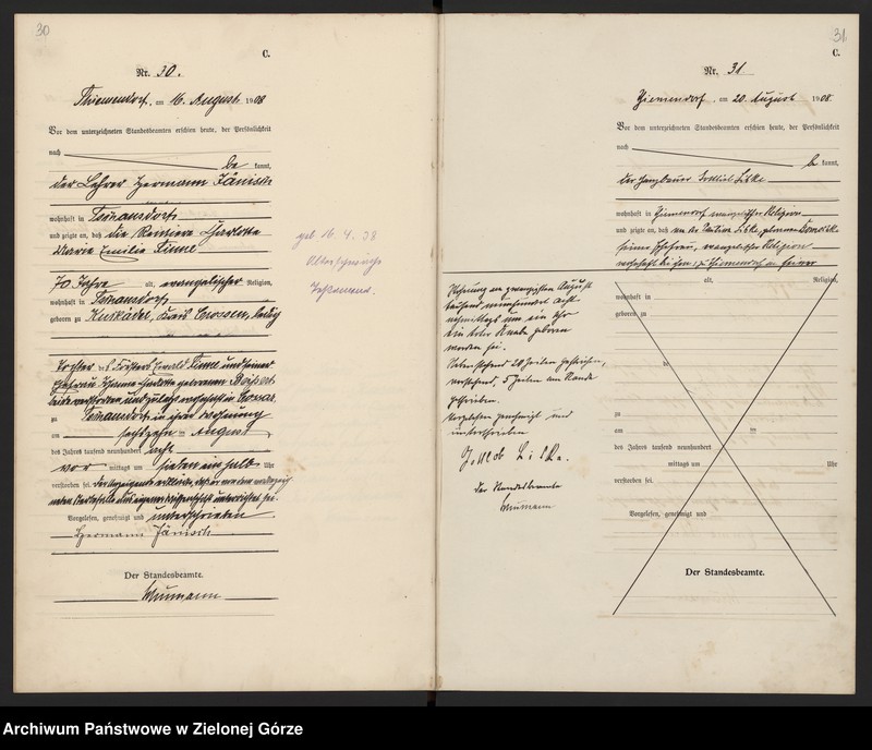 Obraz 18 z jednostki "[Księga zgonów]"