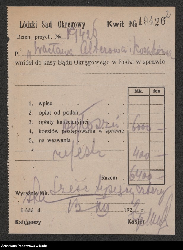 Obraz 4 z jednostki ""Salon Mód- Aalterowa i Kosakówna"- prowadzenie pracowni kapeluszy damskich"