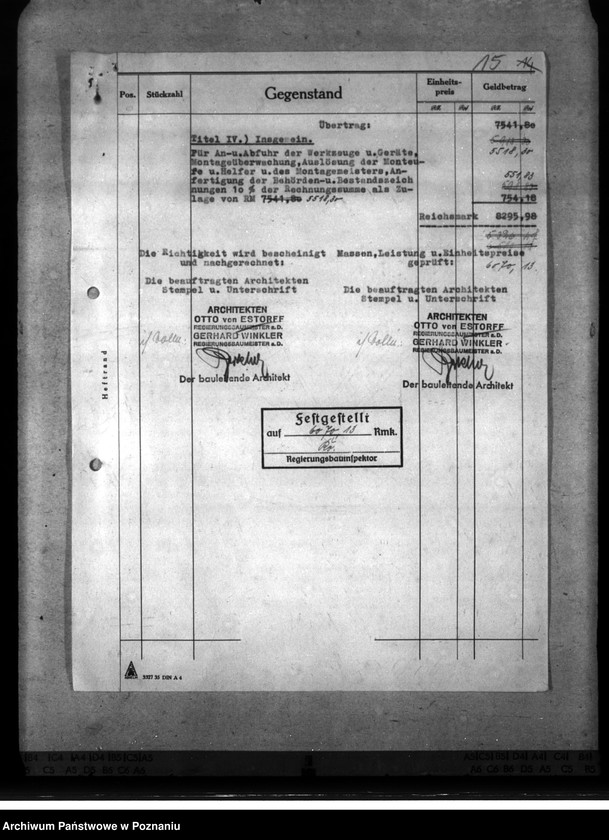 Obraz 19 z jednostki "Dienstwohngebäude des Reichsstatthalters Posen - nad jeziorem Góreckim"