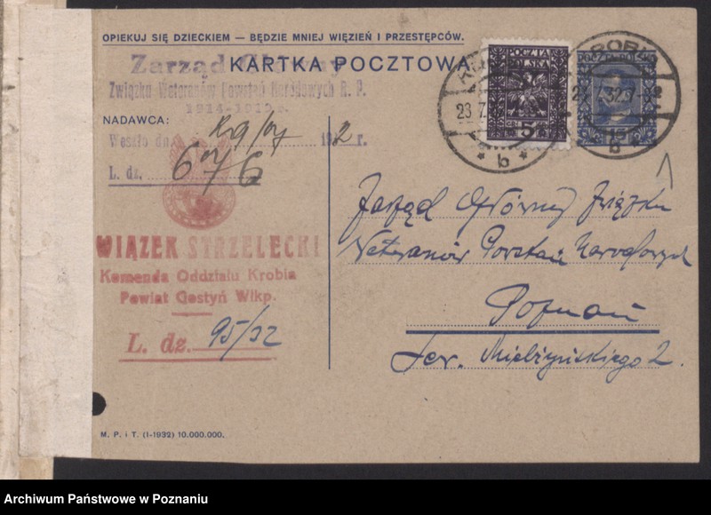 Obraz 4 z jednostki "Akta Koła Obrońców Lwowa i Małopolski Wsch. w Poznaniu."