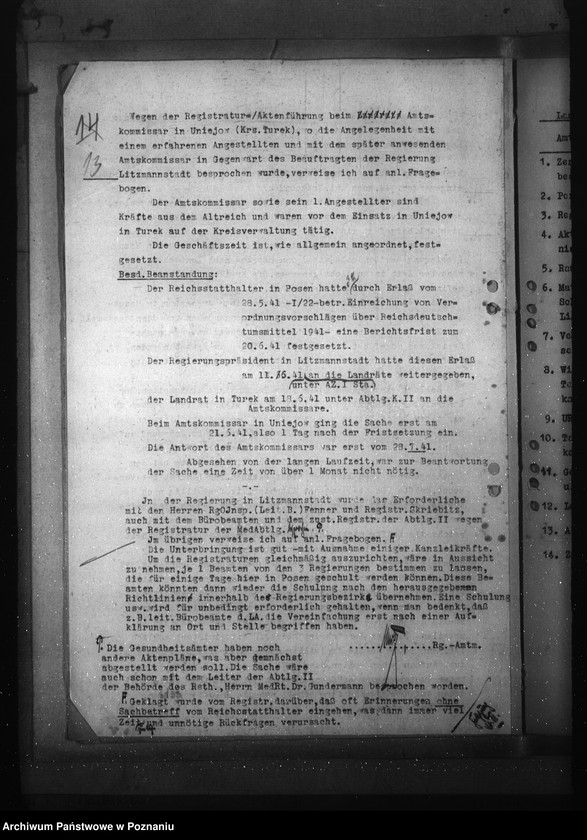 Obraz 17 z jednostki "Kontrola czynności i registratur w landraturach"