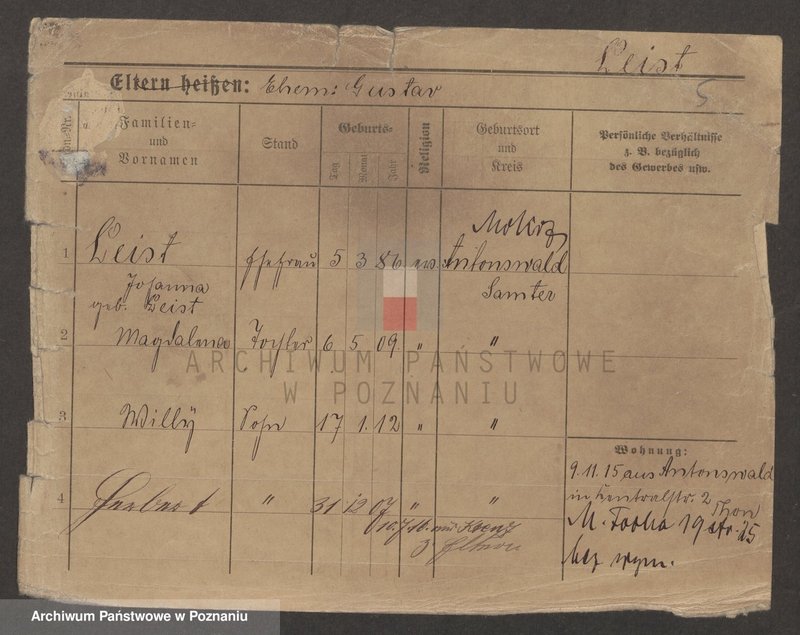 Obraz 5 z jednostki "Laist (Lei..) Lampelt"