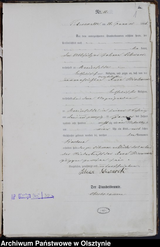 image.from.unit.number "Geburts-Haupt-Register Nr 15 - 159"