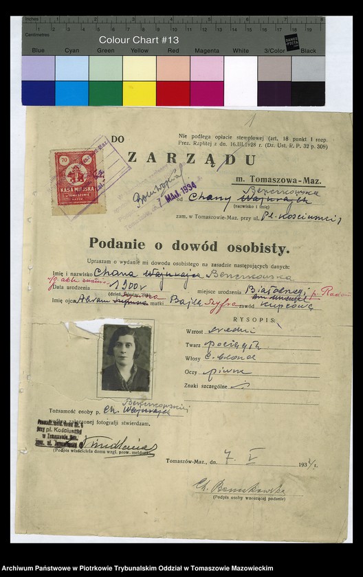 Obraz 4 z jednostki "Dowody osobiste"