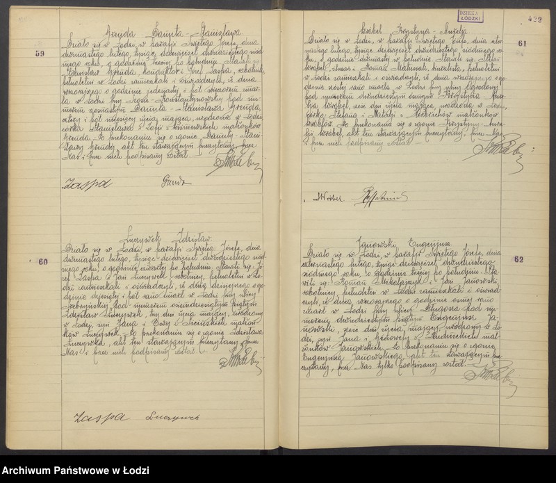 Obraz 18 z jednostki "Akta zgonów"