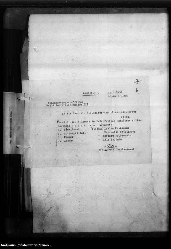 Obraz 8 z jednostki "Ernst Bunk aus Klein Rybno, Kreis Gnesen (Gniezno)"