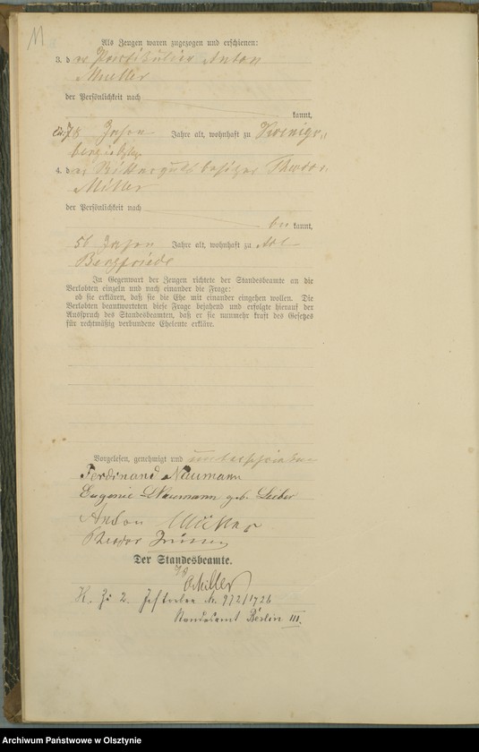 image.from.unit.number "Heiraths-Haupt-Register Nr 1 - 20"