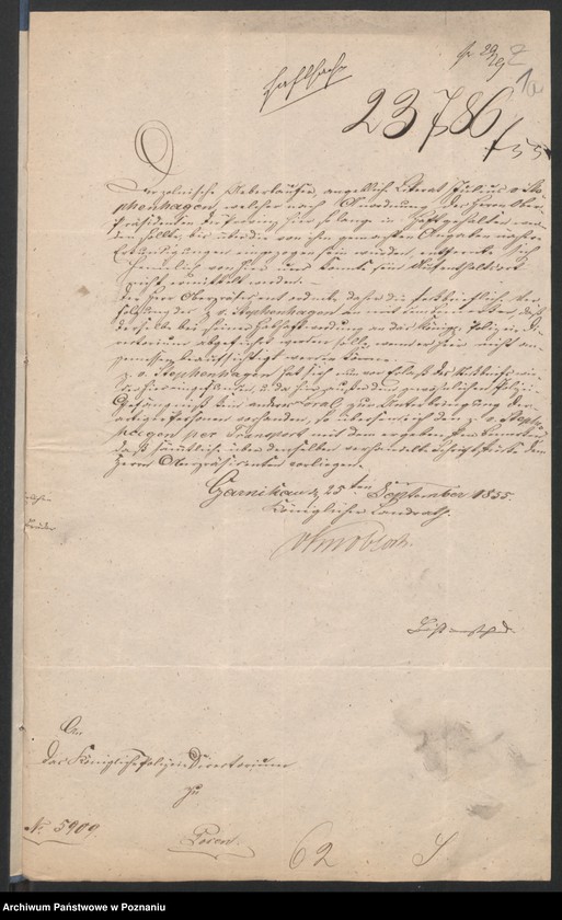 Obraz 5 z jednostki "A. betr. den polnischen Flüchtling Literaten Julius von Stephenhagen"