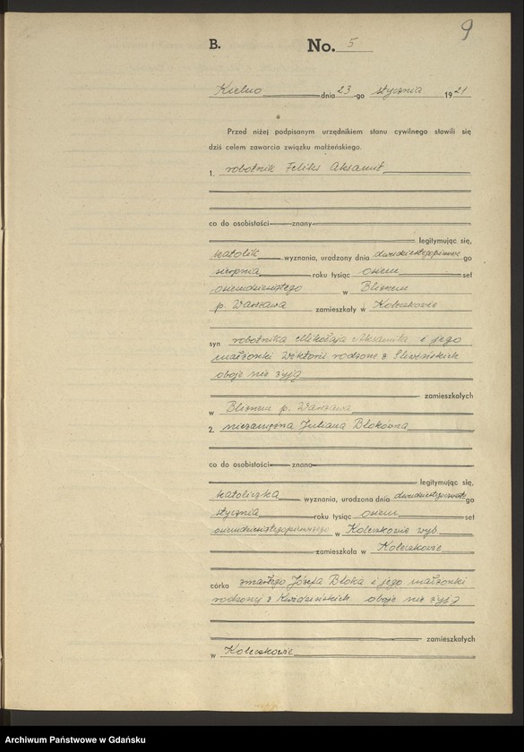 image.from.unit.number "Księga małżeństw"