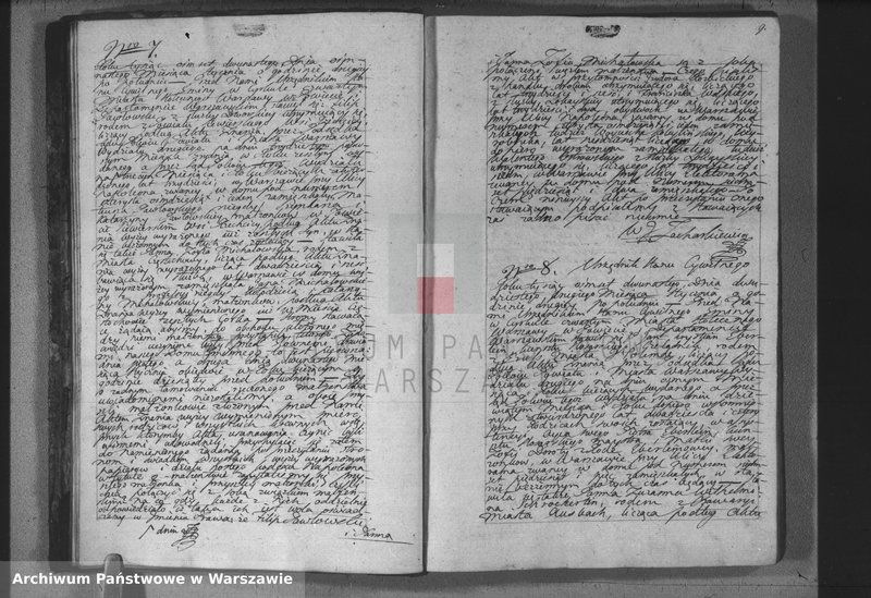 Obraz 8 z jednostki "Akta małżeństw i rozwodów"