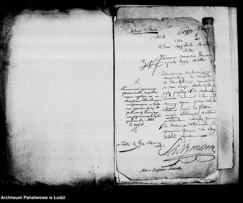 Obraz 6 z jednostki "Akta w przedmiocie defraudacji skarbowych"