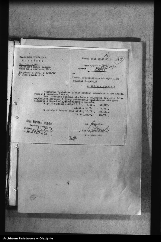 image.from.unit.number "Kalendarz roków urzędowych. Protokoły i sprawozdania"