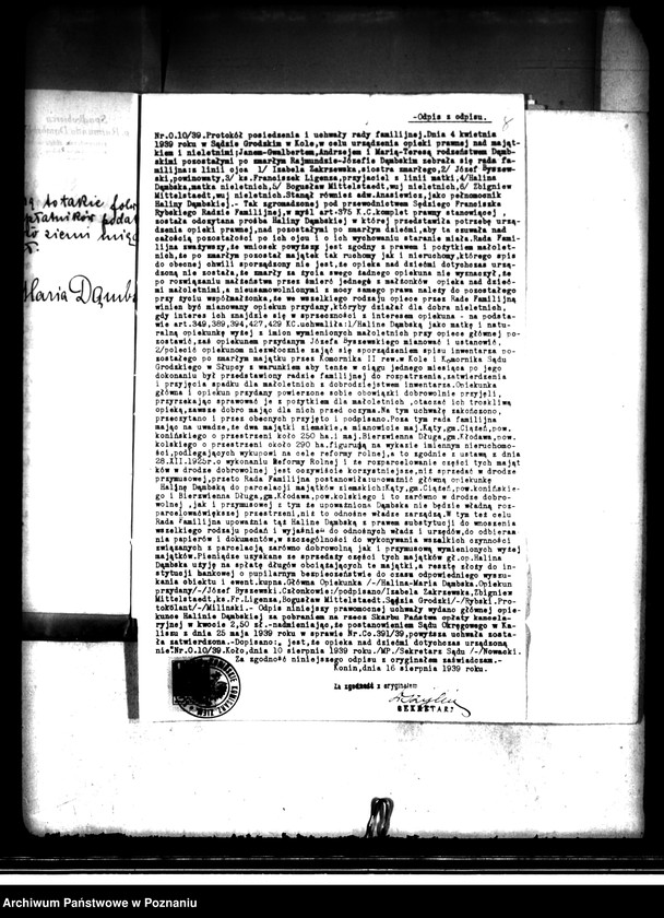 image.from.unit.number "Wyłączenie z art. 5 ustawy o wykonaniu reformy rolnej majątku Bierzwienna Długa -Kąty powiatu kaliskiego"