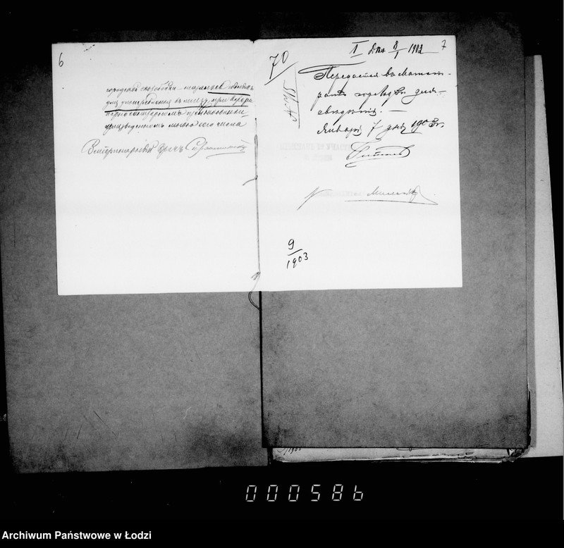 Obraz 8 z jednostki "O raspredelenji mjasa konfiskovannago na lodzinskoj gorodskoj skotobojne"