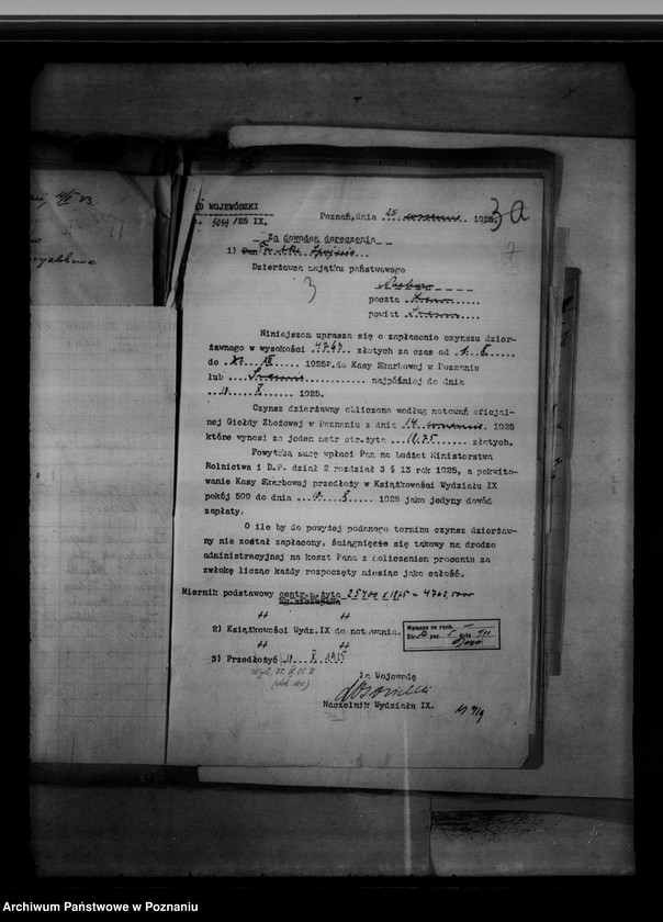 Obraz 11 z jednostki "Czynsz dzierżawny majętności państwowej Nochowo"