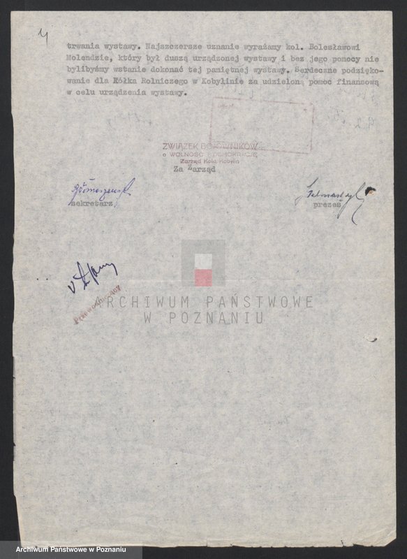 Obraz 12 z jednostki "Popularyzacja postępowych tradycji walk o narodowe i społeczne wyzwolenie. /Obchody rocznic, wystawy, referaty okolicznościowe, spotkania, sesje popularno - naukowe, konkursy/."