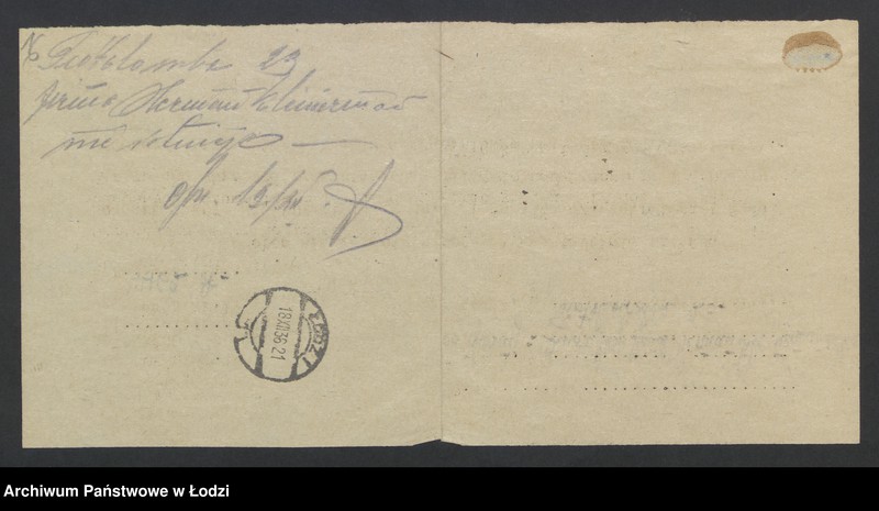 Obraz 18 z jednostki "Herman Kleinerman- biuro ekspedycyjno-handlowe"