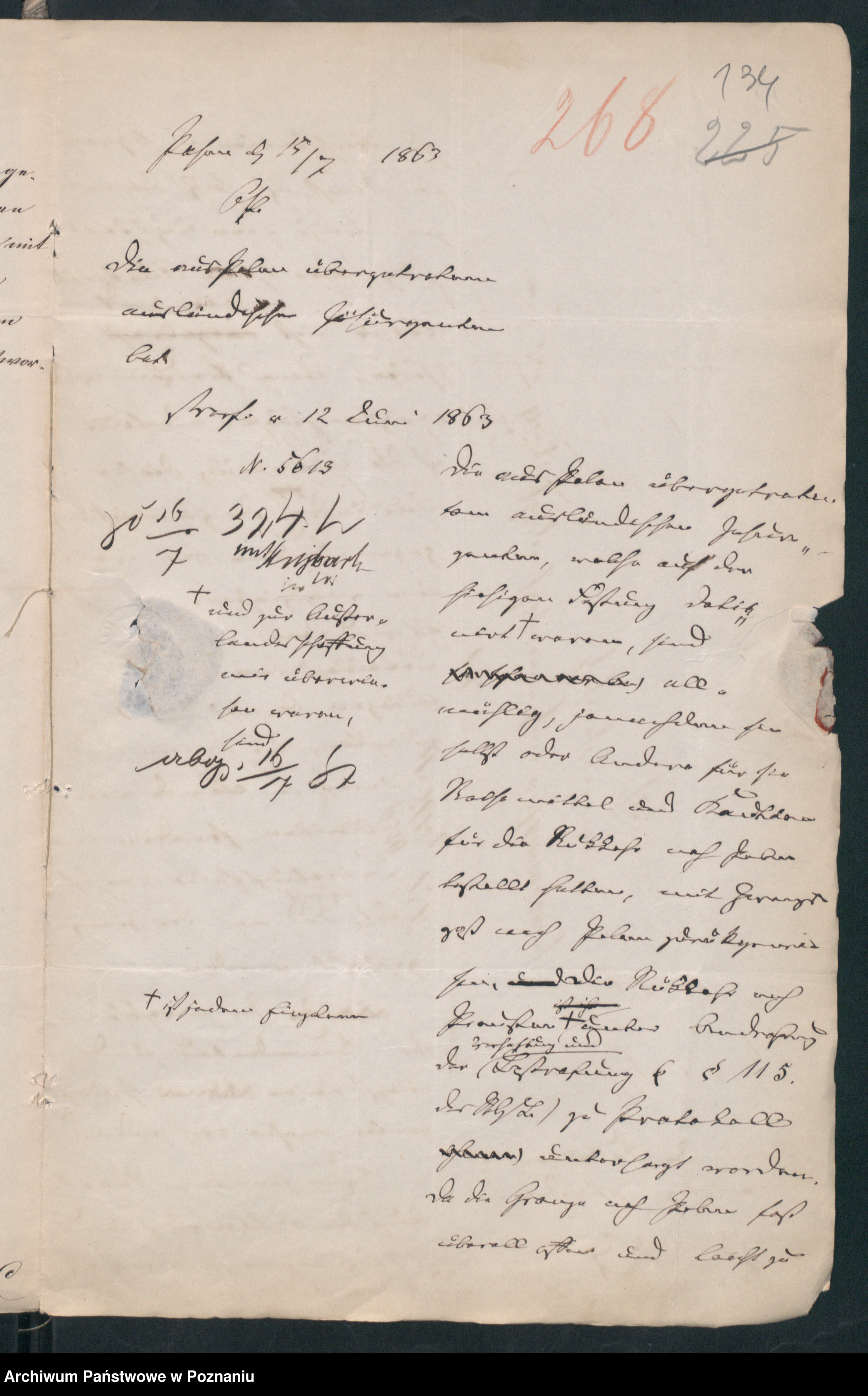 Skan z jednostki: A. gen. betr. Erlasse der höheren Behörden /Ministerium, Oberpräsident, Regierung…/ wider politische Umtriebe