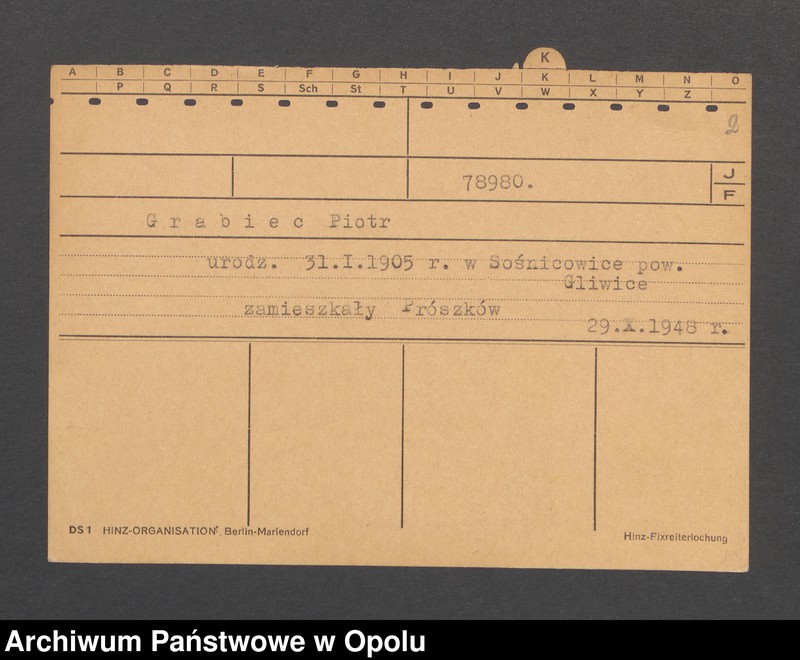Obraz 4 z jednostki "[Szczeszynski Sigmund, ur. 16.02.1909 r. Oppeln]"