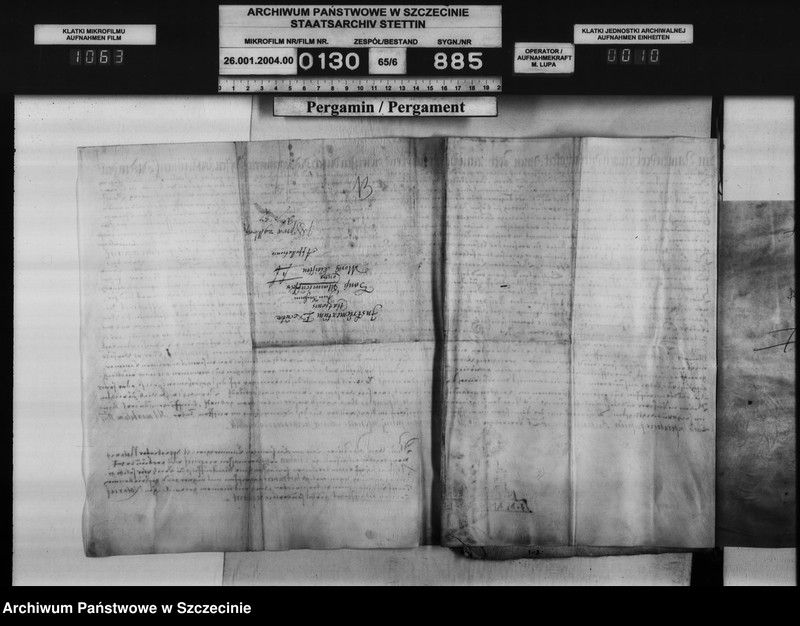 Obraz 11 z jednostki "Hans v. Mautenffel zu Broitz / seinen Schwager Moritz von Kleist zu Dubberow: Aussteuerzahlung."