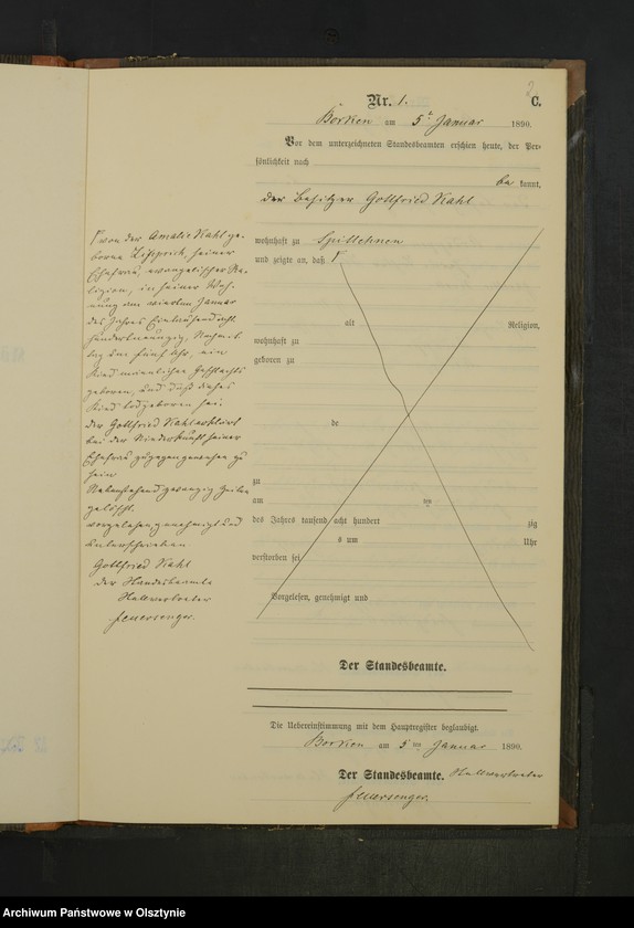 image.from.unit.number "Sterbe-Neben-Register Nr 1 - 19"