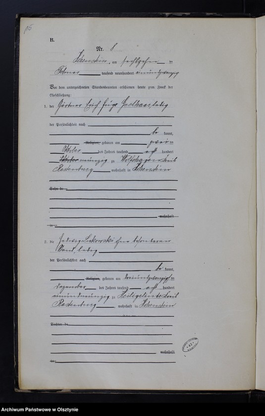 image.from.unit.number "Heirats-Neben-Register Nr 1 - 78"